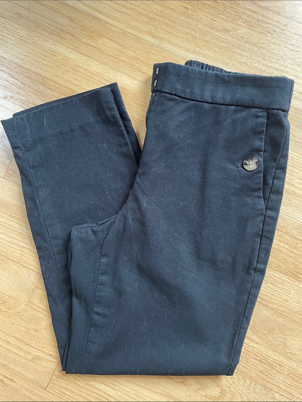 Women Black Casual Chino Pants